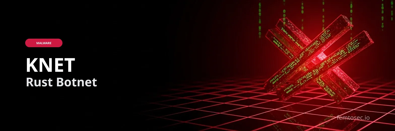 Defending Against the Rust-Based KNET DDoS Threat