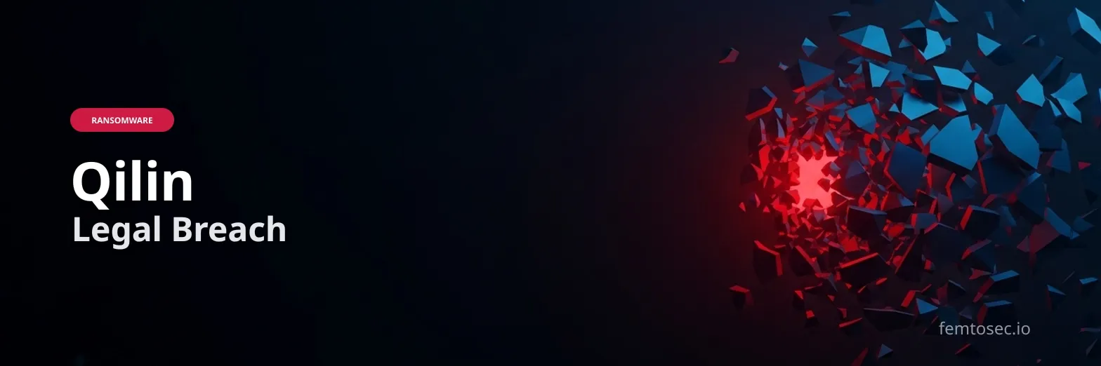 Qilin Ransomware Targets Hamer Childs Solicitors