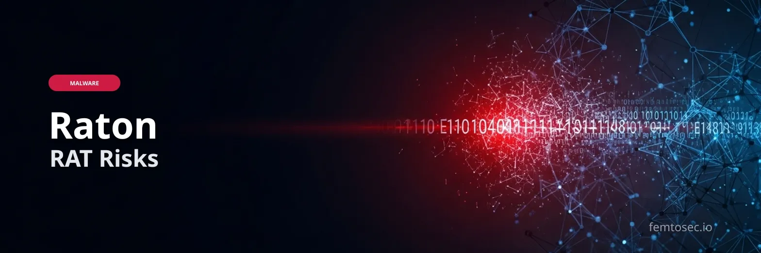 Raton RAT Malware: New Remote Access Threat Emerges