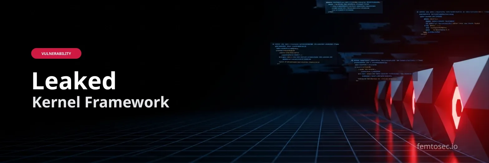 Windows 11 Kernel Framework Leak Analysis
